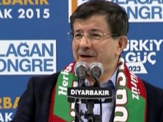 Davutoğlu Diyarbakır'da Müjdeyi Verdi