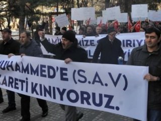 Eskişehir'de Peygamber'e Saygı Yürüyüşü