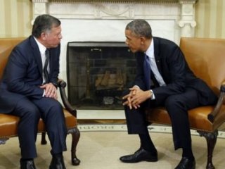 Obama Ürdün Kralı Abdullah İle Görüştü