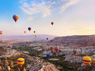 Kapadokya'ya 91 Bin Turist Geldi
