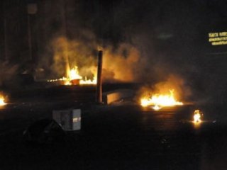 Okmeydanı'nı savaş alanına çevirdiler