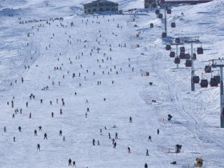 Erciyes Son 8 Yılın En karlı Günlerini Yaşıyor