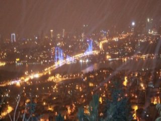 İstanbul'da Kar Yağışı Başladı