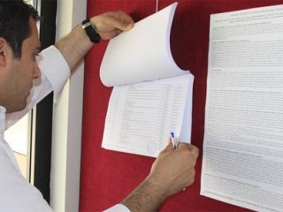 Seçmen Listelerinin Askıya Çıkacağı Tarih