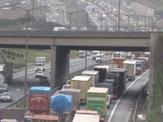 Köprü Trafiğini Felç Eden Kaza