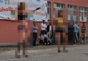 İlköğretim okulunda rezalet