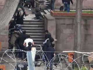 Ankara Üniversitesi'nde Kavga