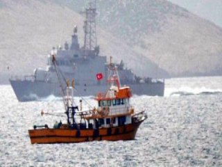 Türk Balıkçılara Yunan Tacizi