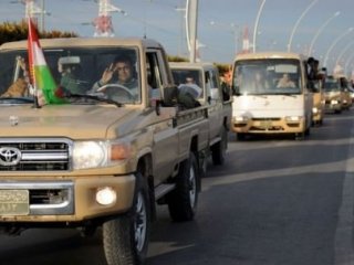 Peşmerge Birliği Türkiye'ye Geldi