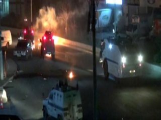 Şırnak'ta PKK'lı Eylemcilere Polis Müdahalesi