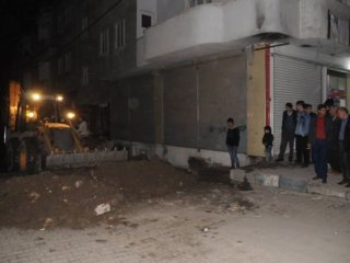 PKK'nın Cizre'de Açtığı Hendekler Kapatıldı
