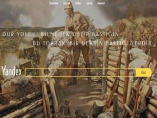 Yandex'ten Çanakkale Jesti