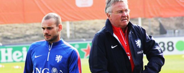 Hiddink ve Sneijder'den Türkiye Açıklaması