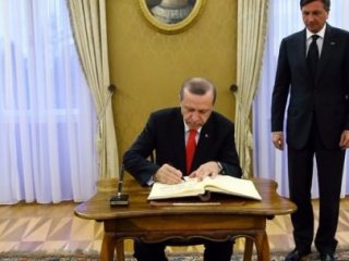 Erdoğan Slovenya'dan Ayrıldı