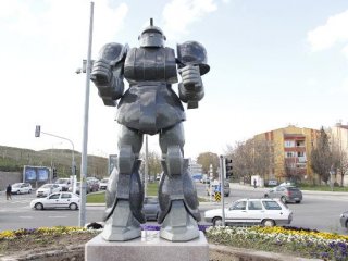Ankara'da Robot Heykeli