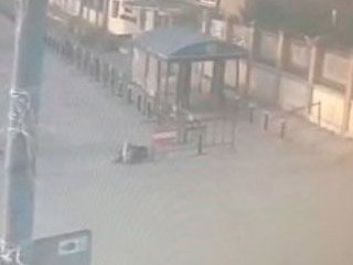 Teröristin Vurulma Anı Amatör Kamerada