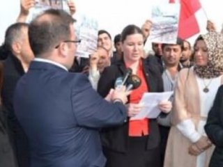 Avcılar'da "Mescit Yıkımı" Protestosu