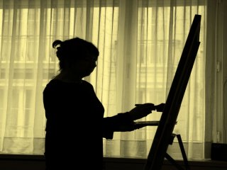 Resim Sergisinde Üryan Kaldılar