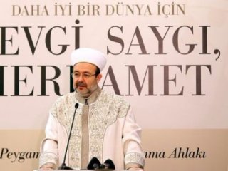 Görmez: BM İyilik Ve Adalette Birleşemedi