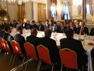 Erdoğan Kaptanlarla Bir Araya Geldi