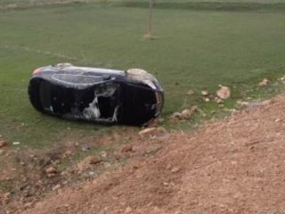Belediye Başkanının Makam Aracı Takla Attı