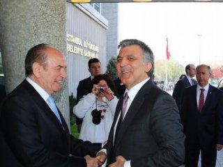 Abdullah Gül'den Topbaş'a Ziyaret