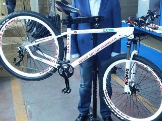 Cumhurbaşkanı Erdoğan'a Özel Bisiklet