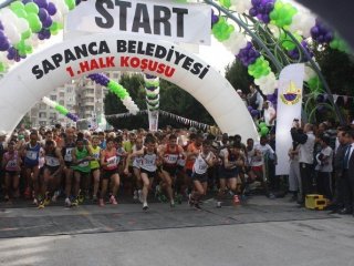 Sapanca’da Halk Koşusu