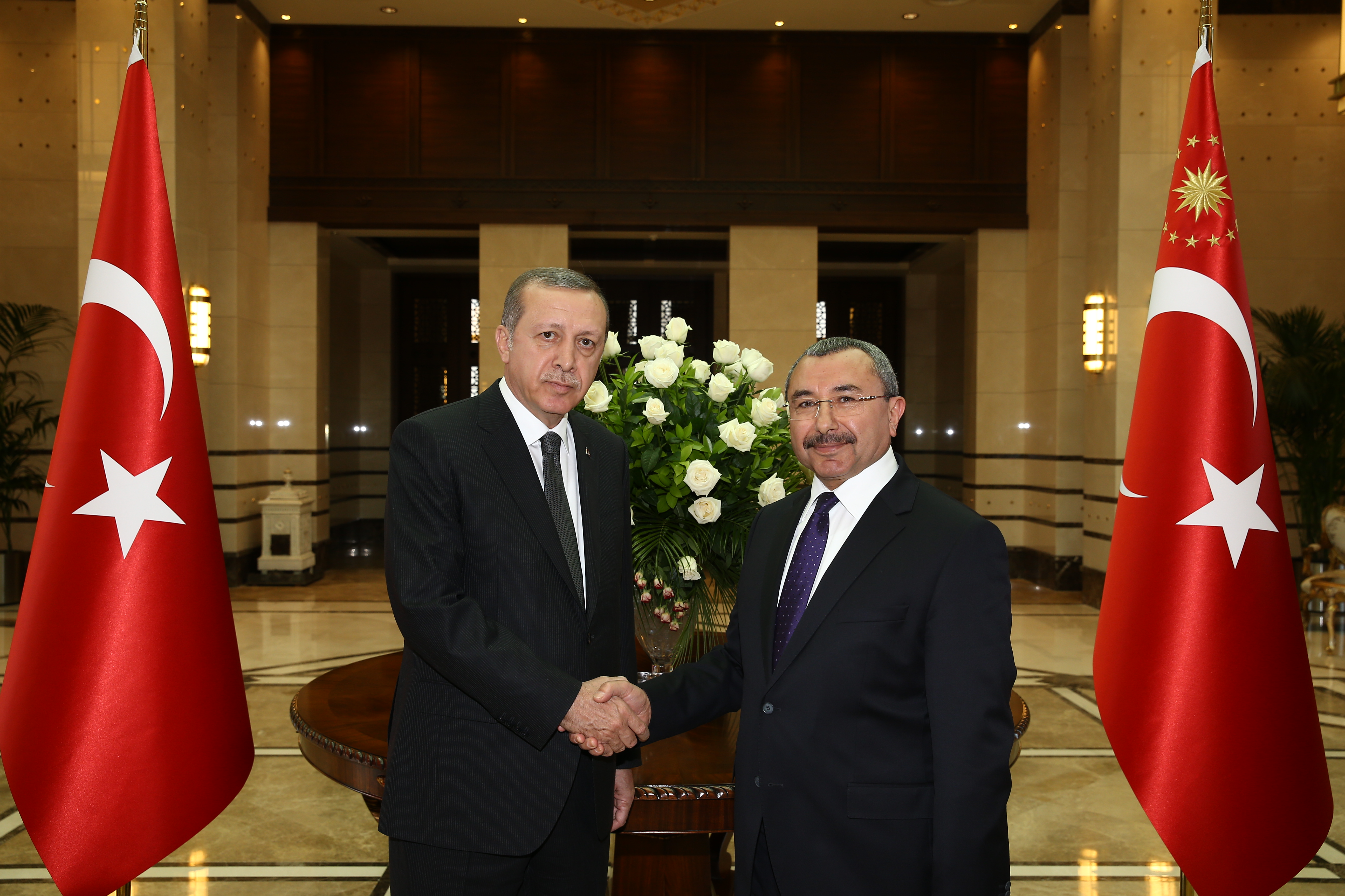 istanbul İlçe Belediye Başkanları, Cumhurbaşkanımızı ziyaret etti