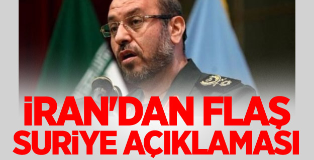 İran'dan Flaş Suriye Açıklaması