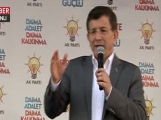 Başbakan Ahmet Davutoğlu Aksaray'da Konuştu