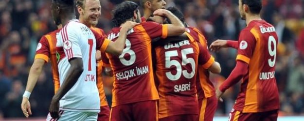 G.Saray'dan Kupada Gol Patlaması