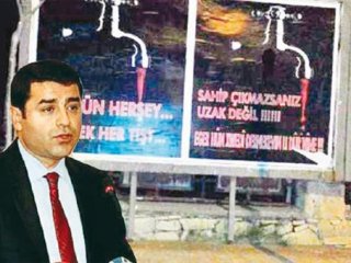 HDP'li Başkan'dan Skandal Afiş