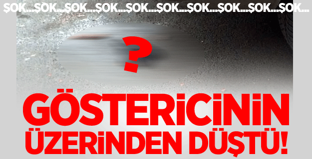 Kaçan göstericiler silah düşürdü