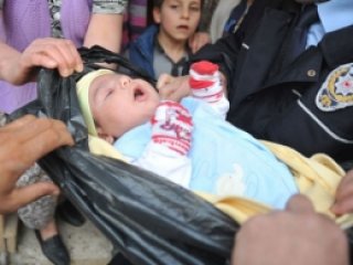 Çöp Poşetinde Bulundu