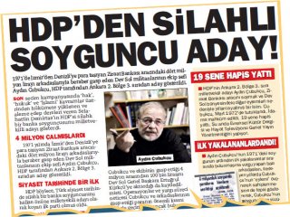 'Soydum Ama Hırsızlık Sayılmaz'