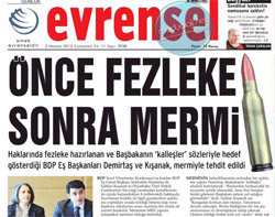 Kalaşnikof mermisi için ortalığı ayağa kaldırdılar