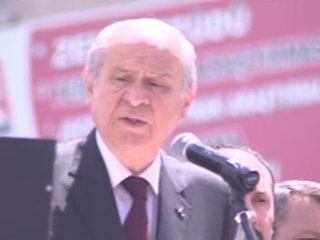 Bahçeli İlk Mitingini Çankırı'da Yaptı