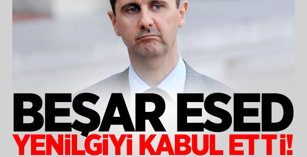 Suriye Lideri Esed'den 'Yenilgi' İtirafı