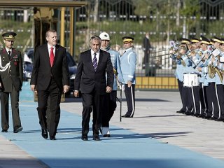 Yavru Vatan Cumhurbaşkanına Resmi Tören