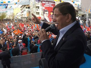 Davutoğlu Ağrı'da 'Süreç Devam Edecek' Dedi