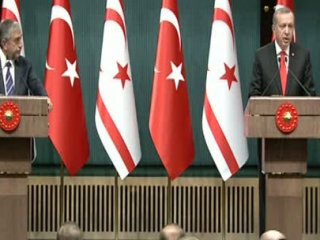 Erdoğan-Akıncı Ortak Açıklama Yaptı