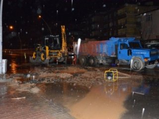 Doğalgaz Ana Borusu Patladı