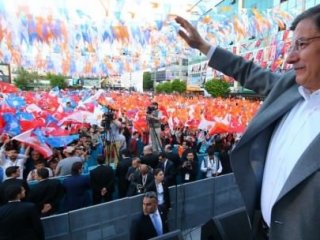 Davutoğlu Bingöl Mitinginde Konuştu