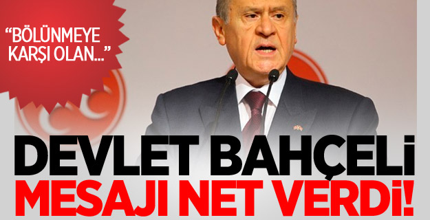 Bahçeli'den Seçmene Net Mesaj!