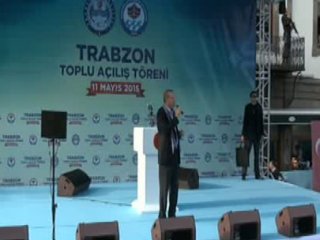 Cumhurbaşkanı Erdoğan Trabzon'da Konuştu