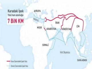 Yeni İpek Yolu 65 Ülkeyi Kalkındıracak