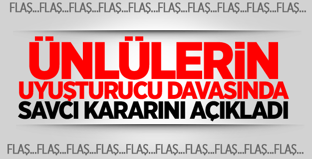 Uyuşturucu Davasında Karar Açıklandı!