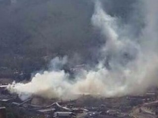 Soma'da Korkutan Yangın!