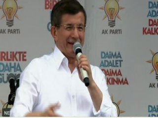 Davutoğlu Nevşehir Mitinginde Konuşuyor